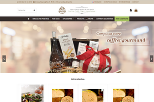 Création site vente de foie gras